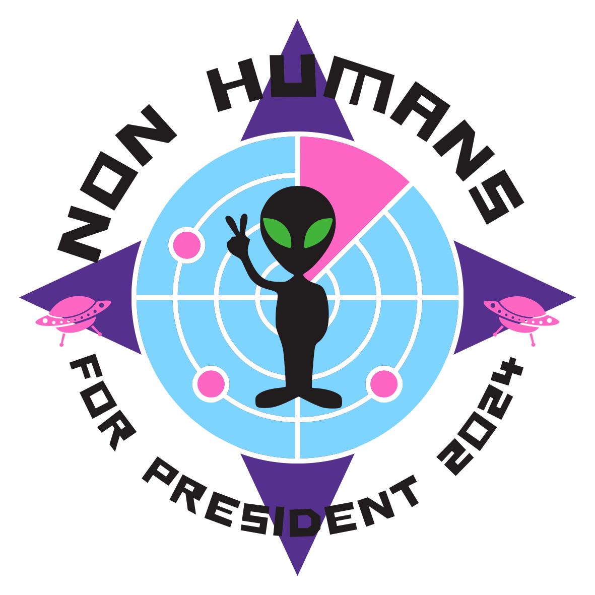 Non humans for president 2024